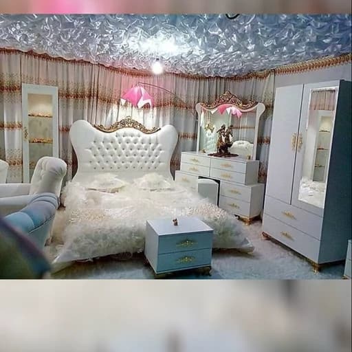 سرویس خواب عروس مبلمان فرنا مدل 1144905