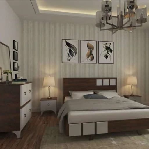 سرویس خواب 4 تیکه مبلمان فرنا مدل 1144863