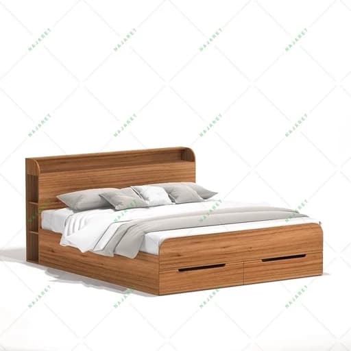 تخت خواب مدل B-124 تمام ام دی اف درجه 1 مبلمان فرنا مدل 1144838