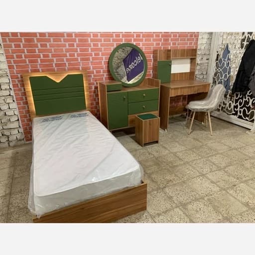 سرویس خواب تک نفره، ست نوجوان مبلمان فرنا مدل 1144830