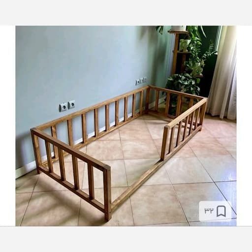 تخت خواب روستیک مونته سوری نوجوان کد90،پسکرایه مبلمان فرنا مدل 1144822