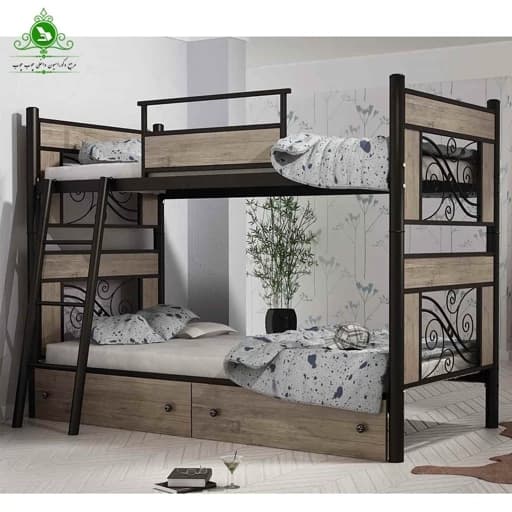 تخت خواب دوطبقه مدل ملودی مبلمان فرنا مدل 1144818