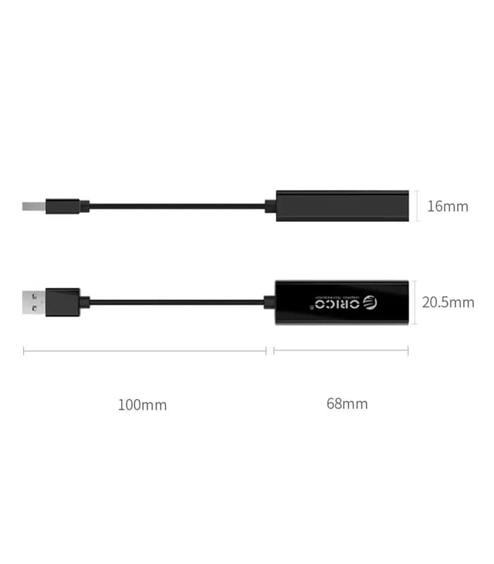 تبدیل USB 2.0 به LAN اوریکو UTJ-U2 — تصویر ۴