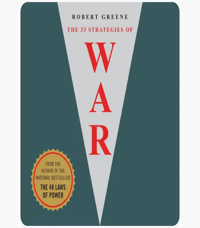کتاب The 33 Strategies of War (33 استراتژی جنگ) اثر Robert Greene | نسخه انگلیسی PDF