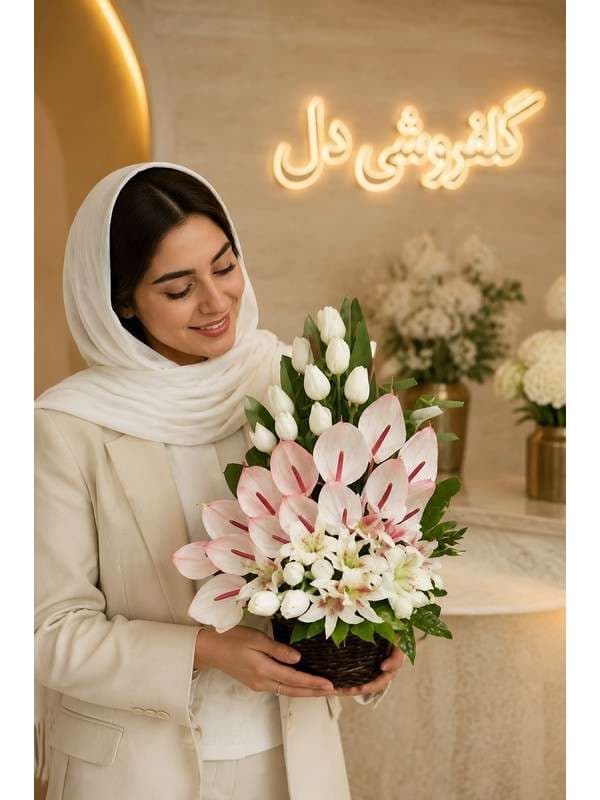 سبد گل ارسال 438459