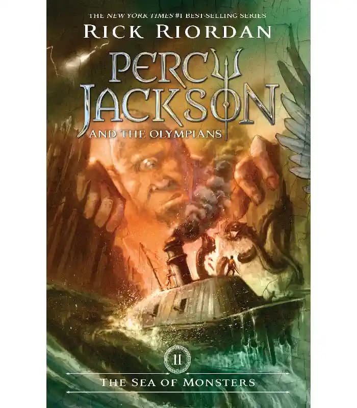 کتاب The Sea of Monsters(دریای هیولاها) اثر Rick Riordan | نسخه انگلیسی PDF