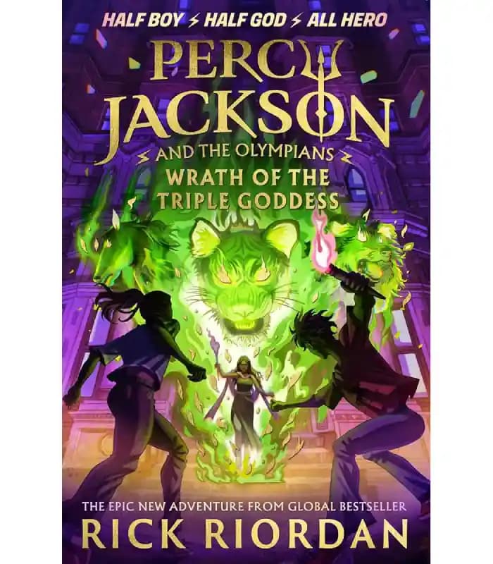 کتاب Wrath of the Triple Goddess (خشم الهه سه‌گانه) اثر Rick Riordan | نسخه انگلیسی PDF
