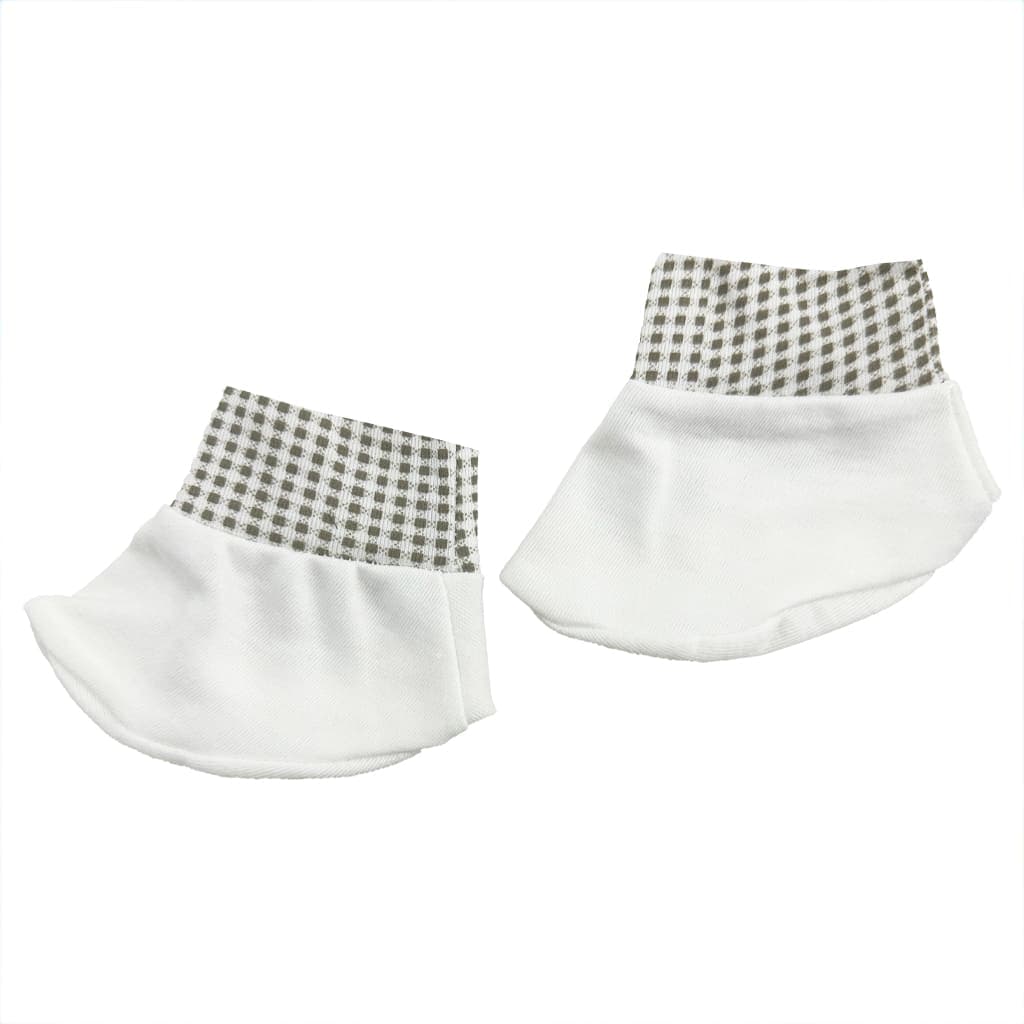 ست کلاه، دستکش و پاپوش چهارخانه Baby Top — تصویر ۵