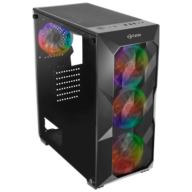 کیس گیمینگ Fater FG-730 Black Mid Tower — تصویر ۳