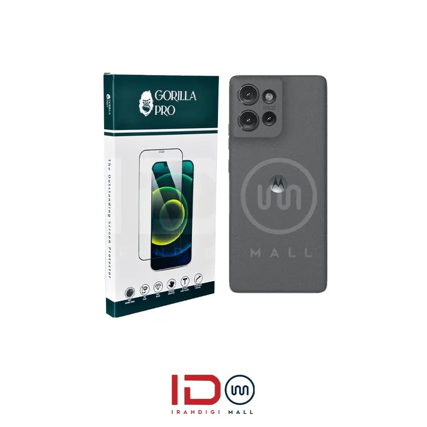 گلس و محافظ هیدروژلی (شفاف) بدنه گوشی موتورولا مدل Motorola edge 50 Pro — تصویر ۲