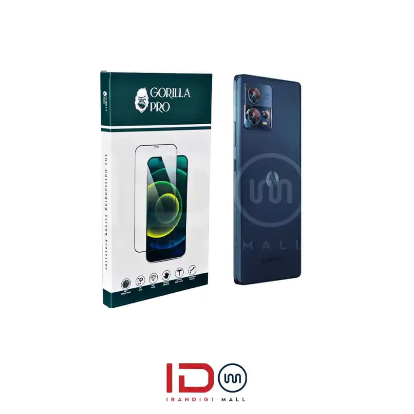 گلس و محافظ هیدروژلی (شفاف) بدنه گوشی موتورولا مدل Motorola edge 30 fusion — تصویر ۲