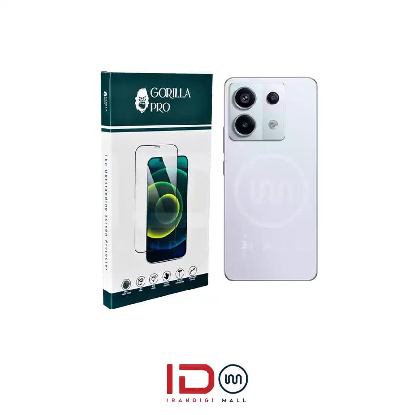 گلس و محافظ هیدروژلی (شفاف) بدنه گوشی شیائومی مدل Redmi Note 13 Pro