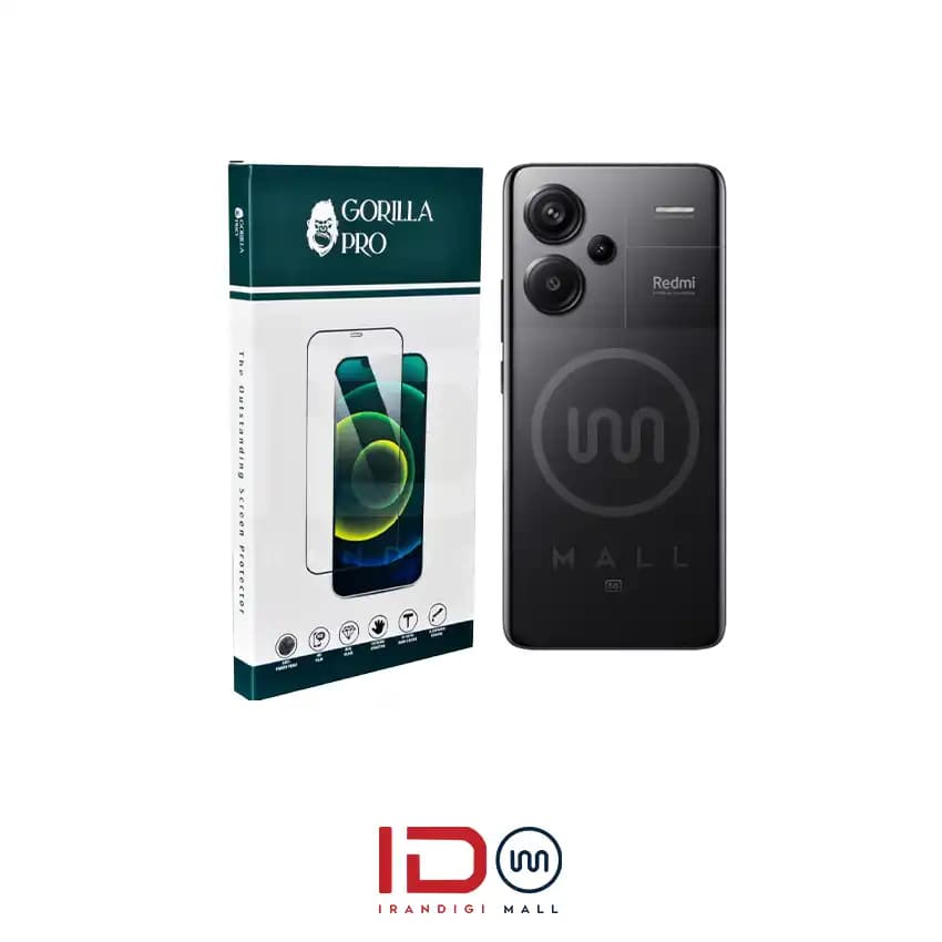 گلس و محافظ هیدروژلی (مات) بدنه گوشی شیائومی مدل Redmi Note 13 Pro Plus
