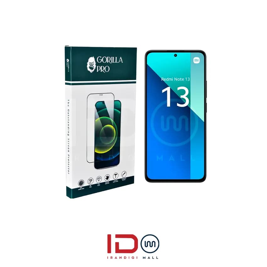 گلس و محافظ هیدروژلی (مات) نمایشگر گوشی شیائومی مدل Redmi Note 13