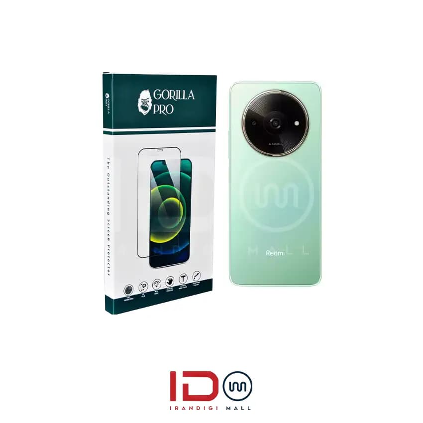 گلس و محافظ هیدروژلی (شفاف) بدنه گوشی شیائومی مدل Redmi A3x