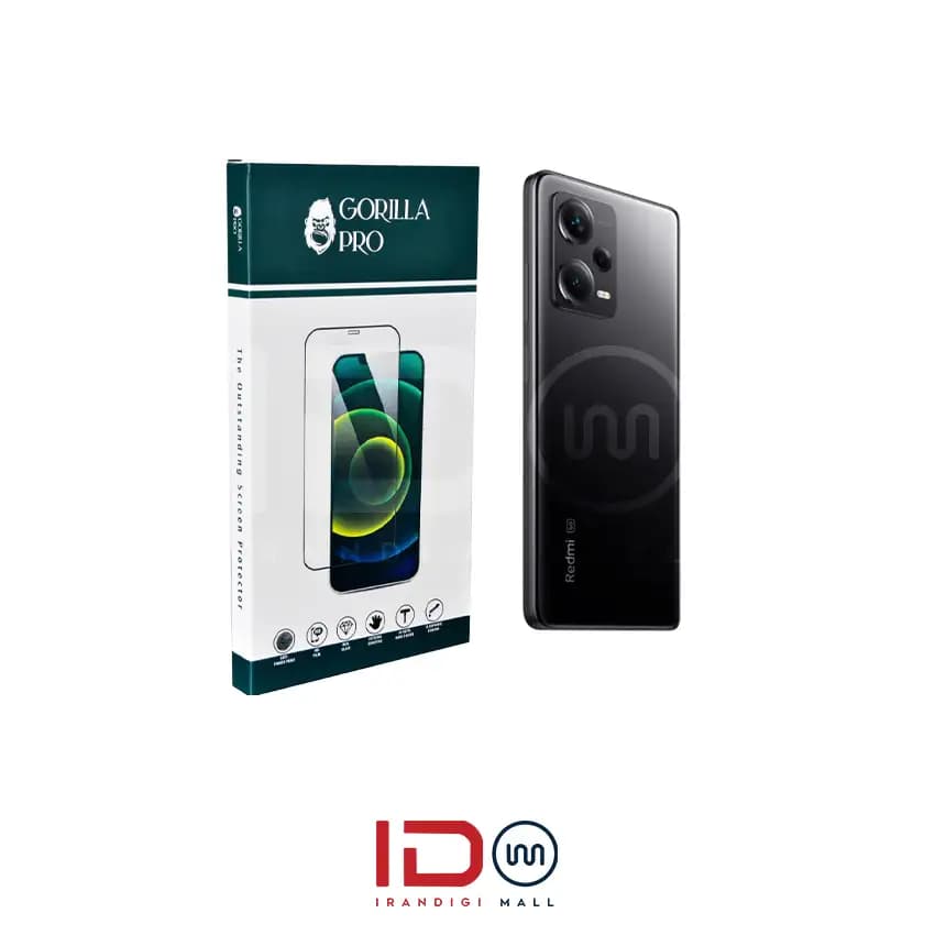 گلس و محافظ هیدروژلی (مات) بدنه گوشی شیائومی مدل Redmi Note 12T Pro