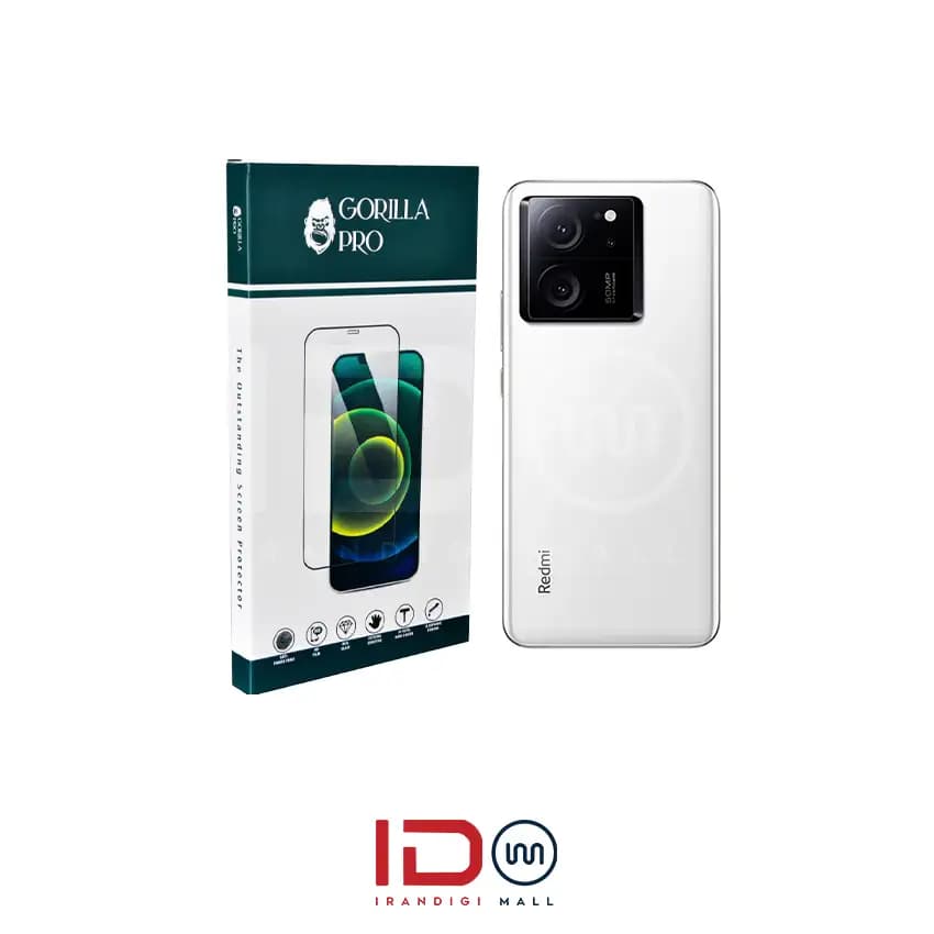 گلس و محافظ هیدروژلی (شفاف) بدنه گوشی شیائومی مدل Redmi K60 Ultra