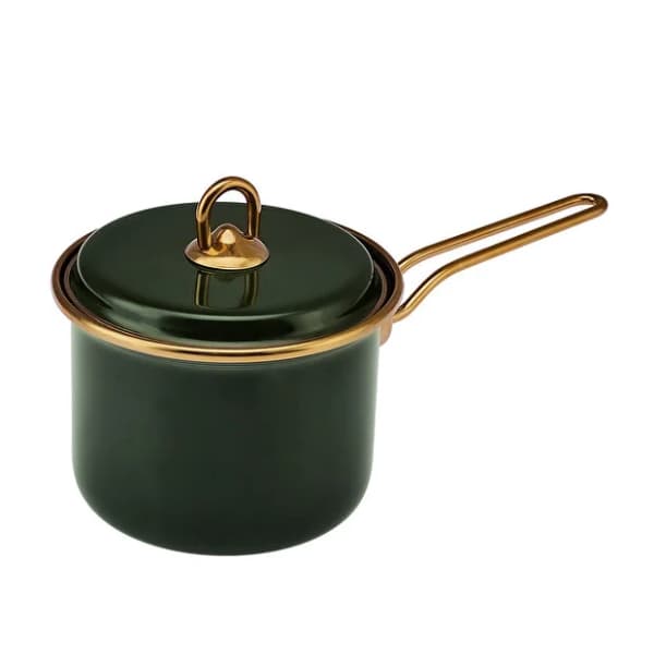 قابلمه شیر جوش لعابی سایز 9 امسان مدل Artisan
