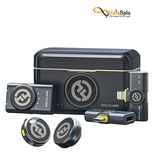 ست میکروفن بی سیم هالی لند مدل Hollyland LARK M2 DUO 2-Person — تصویر ۷