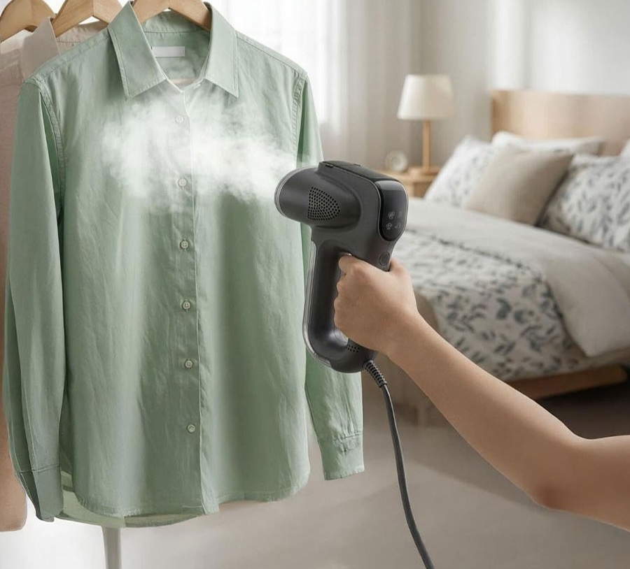اتو بخار گرین لاین مدل Suction Steam Pro Garment Steamer BX150 — تصویر ۸