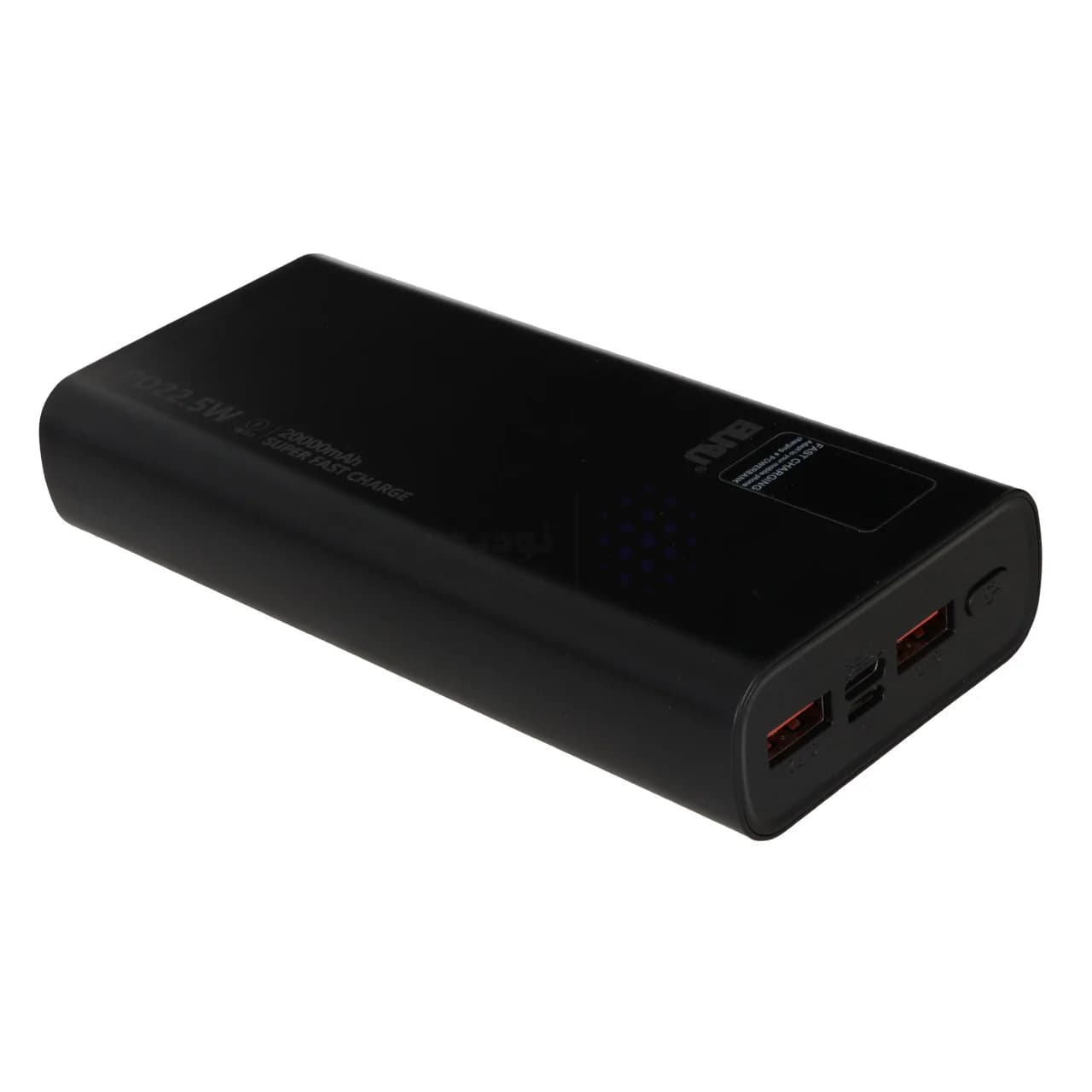 پاوربانک (PD و فست شارژ) BUKU 22.5W 20000mAh مدل MG-G106 – مشکی – MMS (گارانتی شش ماهه YA) — تصویر ۵