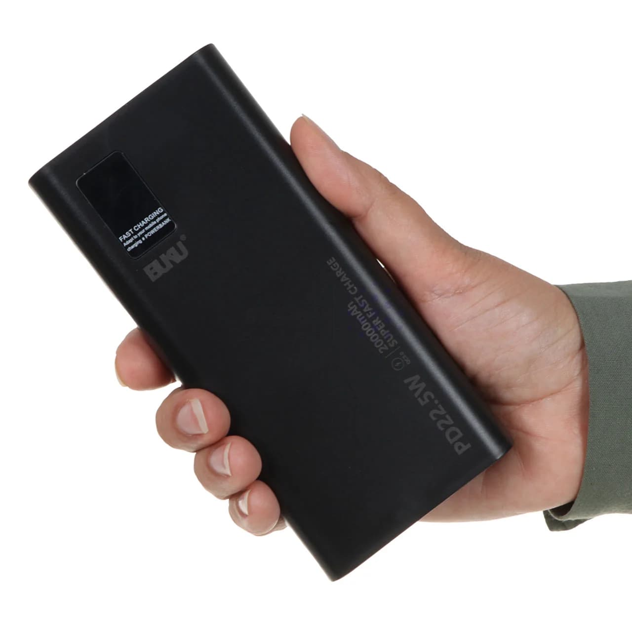 پاوربانک (PD و فست شارژ) BUKU 22.5W 20000mAh مدل MG-G106 – مشکی – MMS (گارانتی شش ماهه YA) — تصویر ۳
