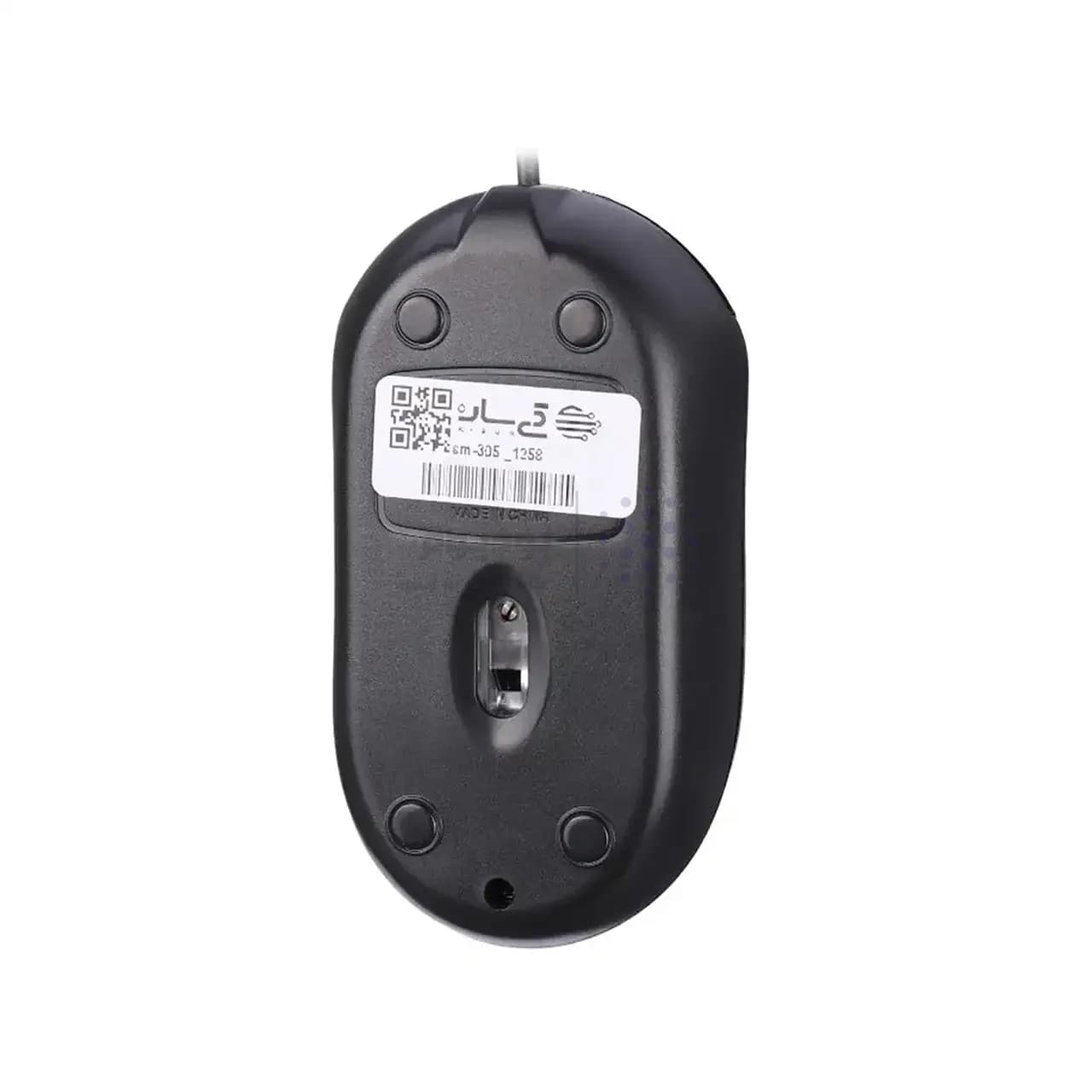 ماوس باسیم SADATA مدل SM-305 OW – مشکی – RYL — تصویر ۳
