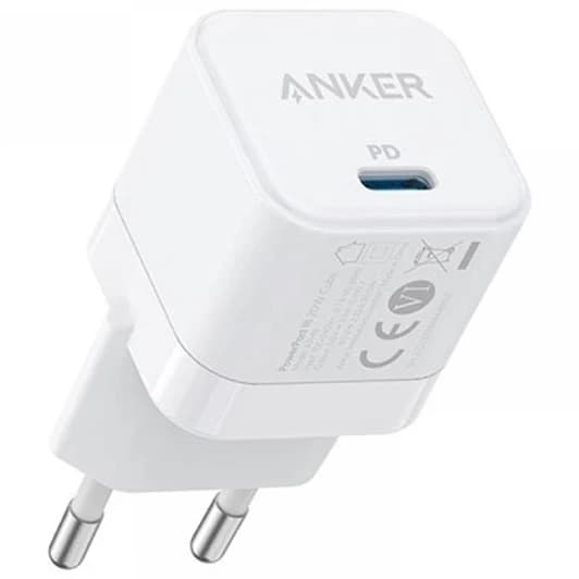 شارژر دیواری PD و فست تک پورت ANKER مدل A2149L23 20W – سفید (گارانتی شش ماهه شرکتی) — تصویر ۱۲