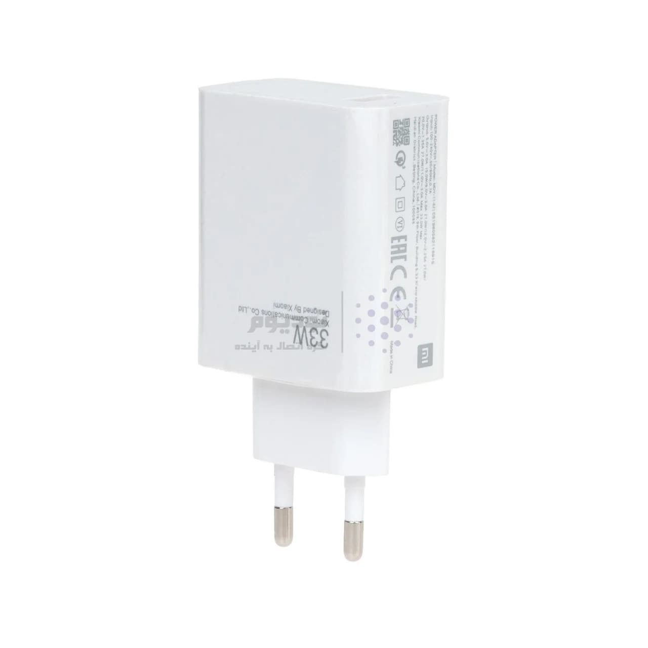شارژر دیواری فست تک پورت Xiaomi مدل MDY-11-EZ 33W – سفید – RYL — تصویر ۲