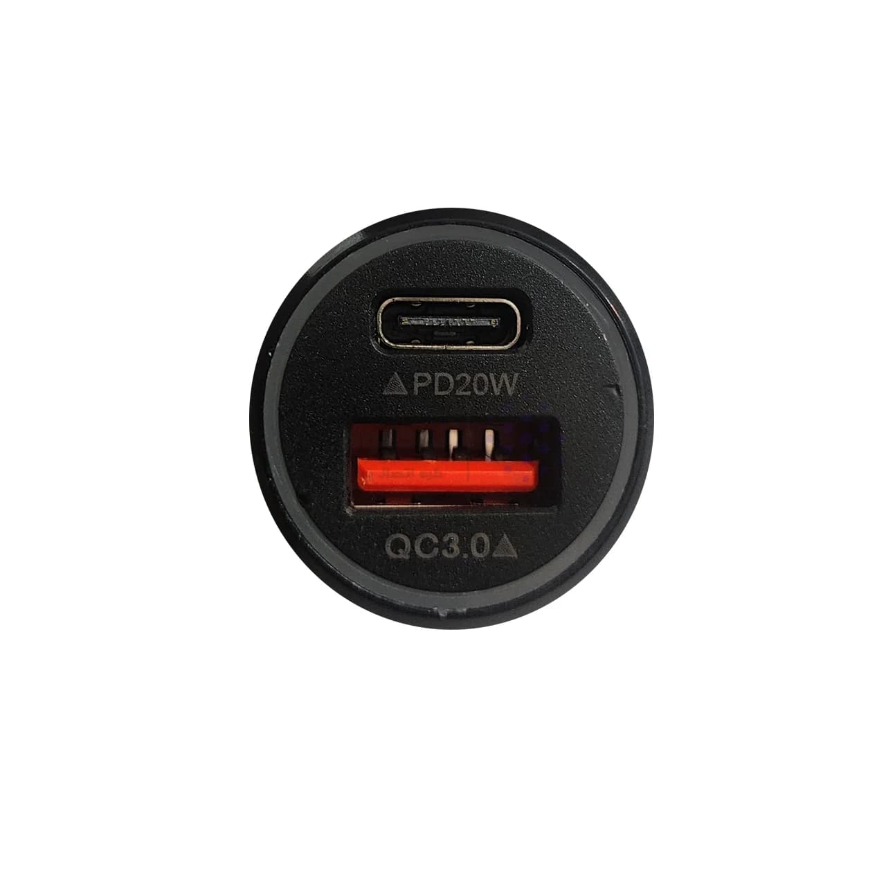 شارژر فندکی PD و فست دو پورت مدل AK-243 45W – مشکی – RYL — تصویر ۳