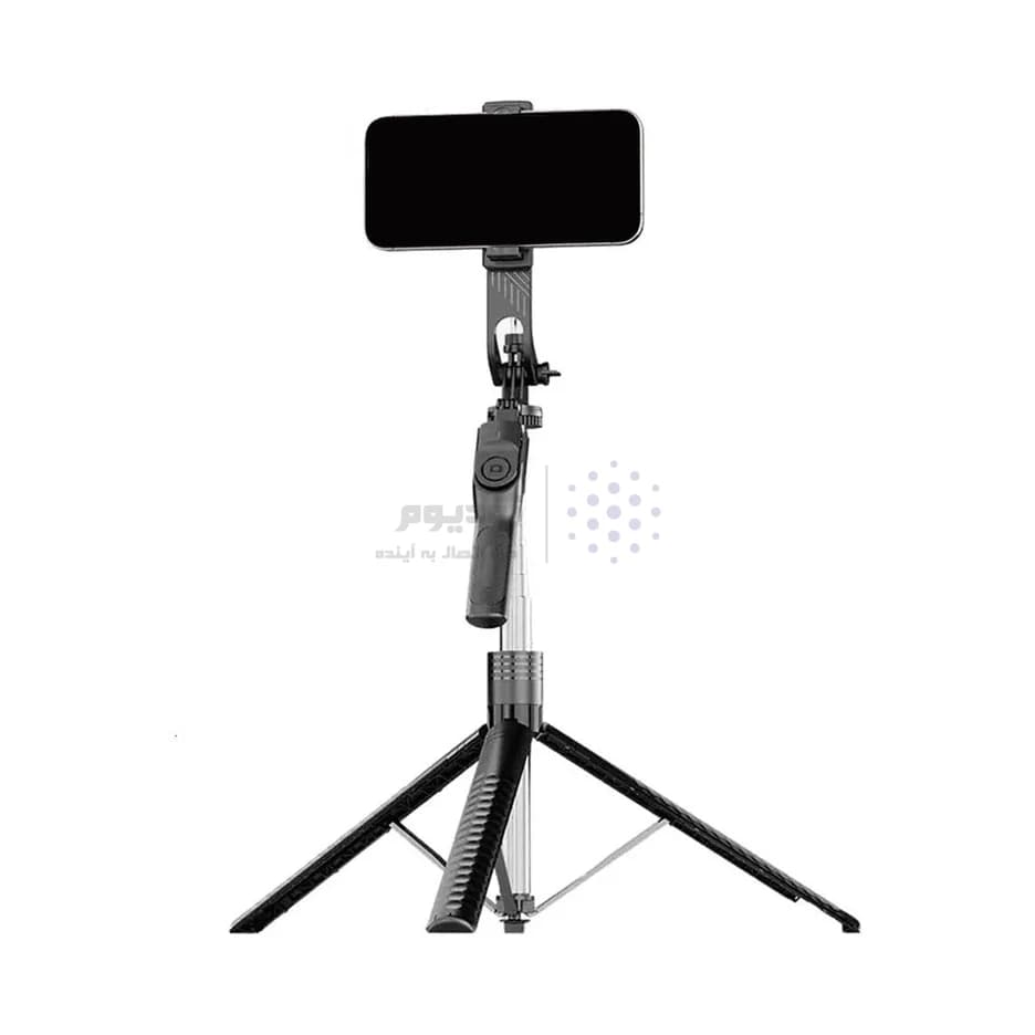مونوپاد و سه پایه نگهدارنده گوشی موبایل و دوربین مدل K50 – مشکی – kZN (گارانتی شش ماهه Kezen) — تصویر ۳