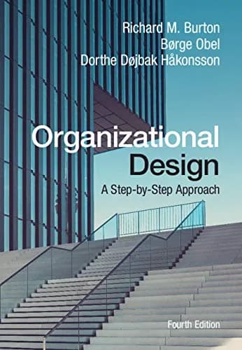 و دانلود نسخه کامل کتاب زبان اصلی Organizational Design: A Step-by-Step Approach 4th Edition | دانلود کتاب خارجی