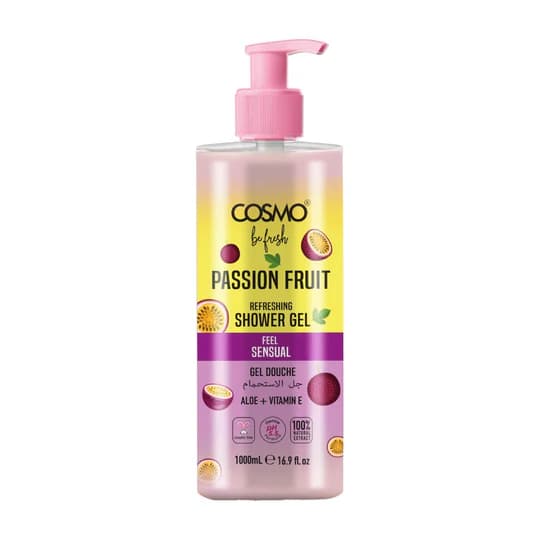 ژل حمام بدن پشن(Passion Fruit) 1000 میل کازمو مدل – Shower Gel