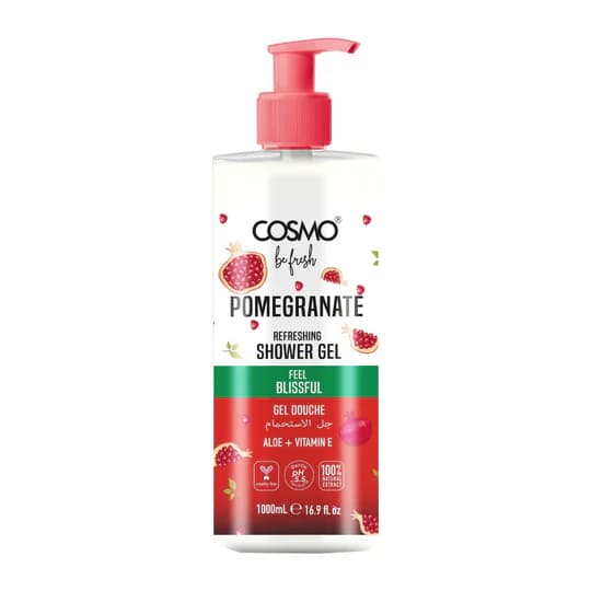 ژل حمام بدن انار (Pomegranate) 1000 میل کازمو مدل – Shower Gel