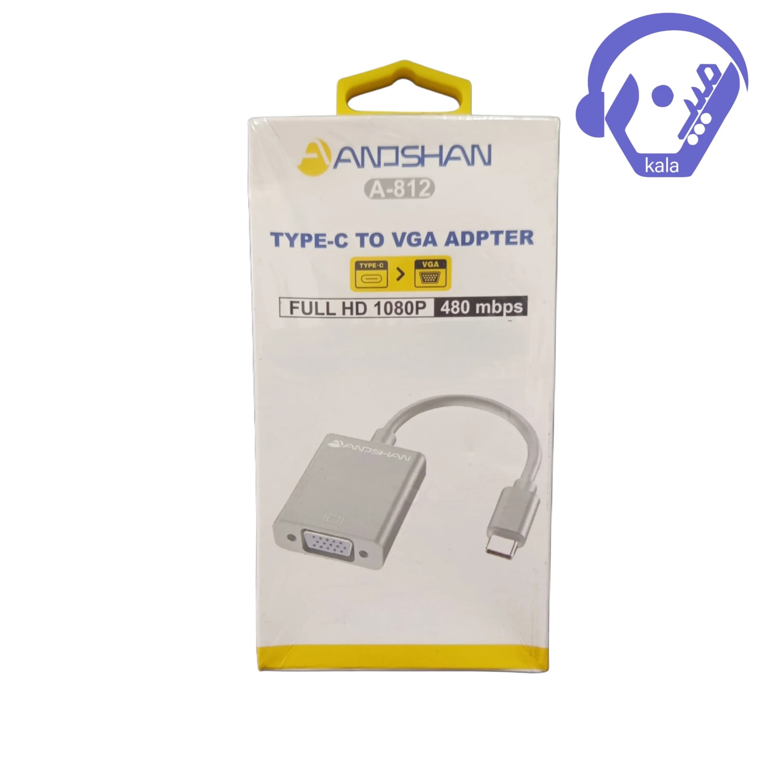 مبدل Type-C به VGA آندشان (ANDSHAN) مدل A-812