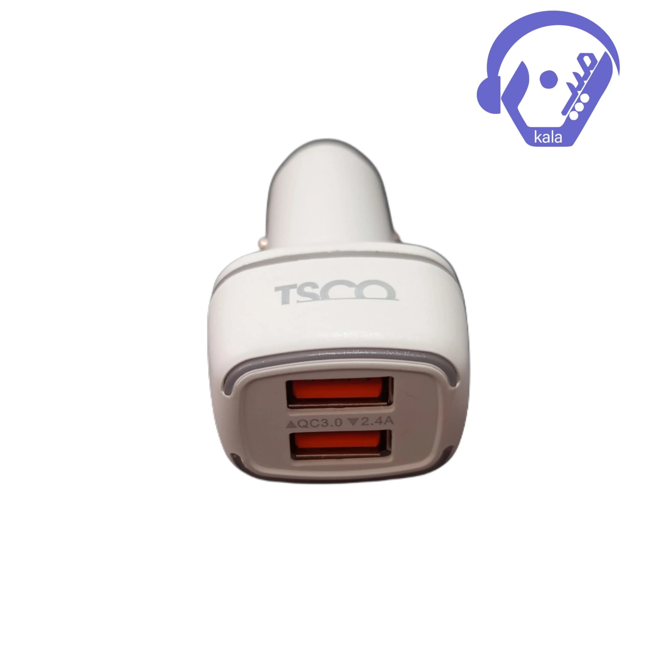 شارژر فندکی ماشین تسکو (TSCO) مدل TCG 41 (۲ پورت، ۳۰ وات) — تصویر ۲