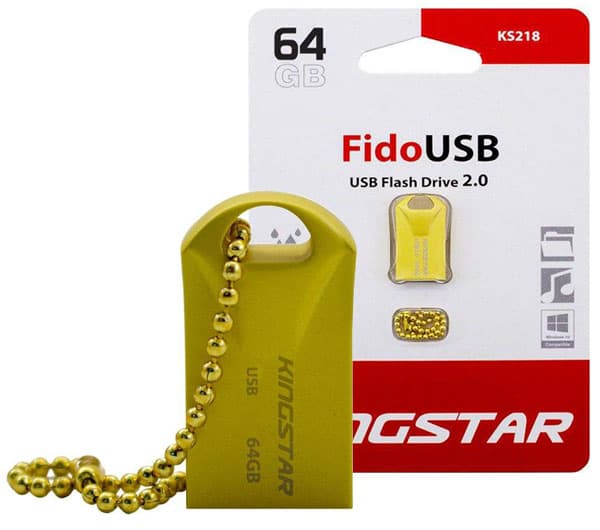 فلش مموری کینگ استار مدل KS218 Gold ظرفیت 64 گیگابایت
