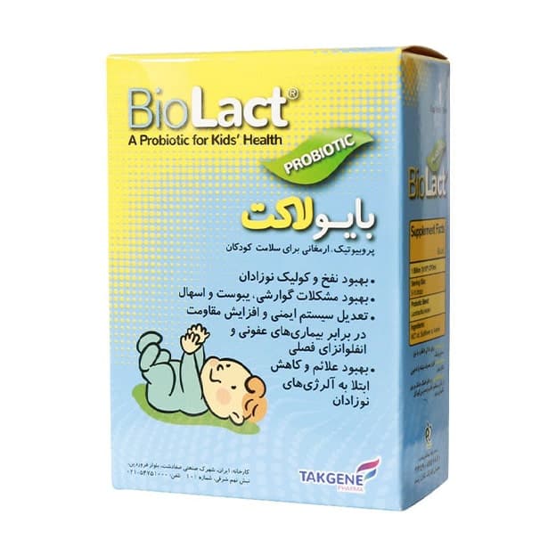 قطره بایو لاکت تک ژن فارما (Takgene Pharma) 15 میلی لیتر — تصویر ۲
