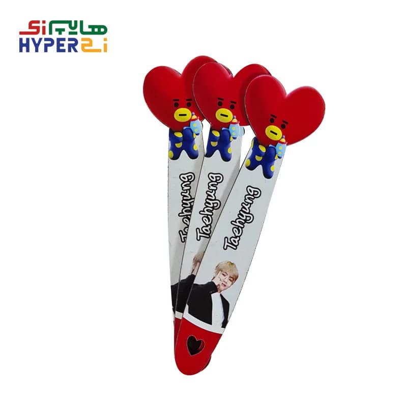 بوک مارک فانتزی چوبی (نشانگر کتاب) مدل Taehyung