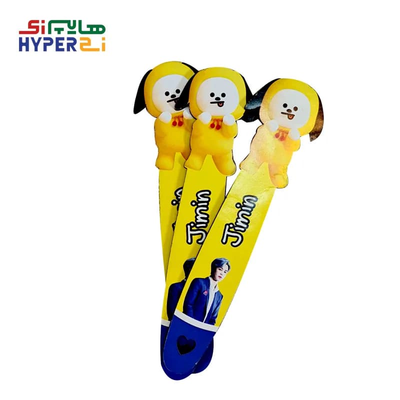 بوک مارک فانتزی چوبی (نشانگر کتاب) مدل Jimin