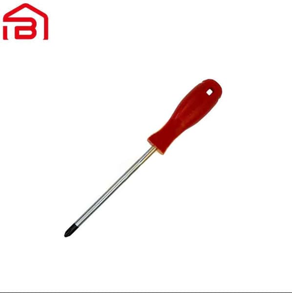 پیچ گوشتی تکی دسته پلاستیکی چهارسو رونیکس