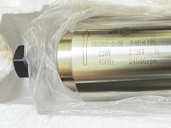 اسپیندل موتور هوا خنک 2.2کیلووات مدل GDZ-80f-2.2B — تصویر ۲