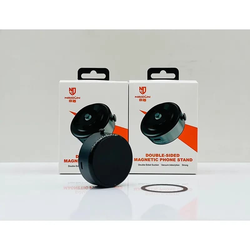 هولدر و شارژر وایرلس مگنتی موبایلNAIDUN Double-Sided Magnetic Phone Stand | NAIDUN — تصویر ۲
