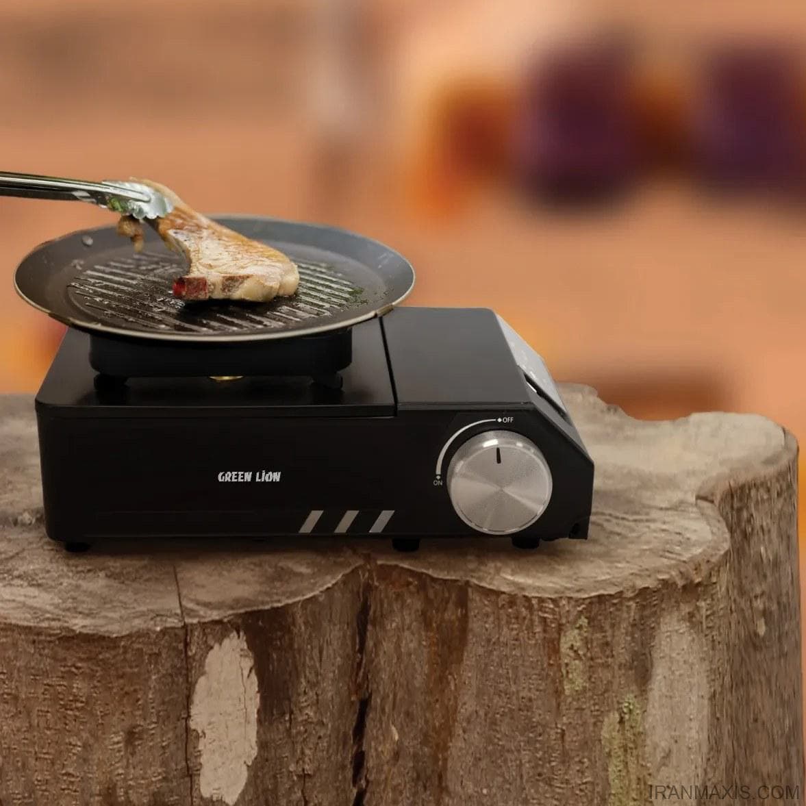 اجاق گاز مسافرتی گرین لاین مدل FLAMO سه شعله ۲۱۰۰ وات | Green Lion Flamo 3 Burner — تصویر ۳