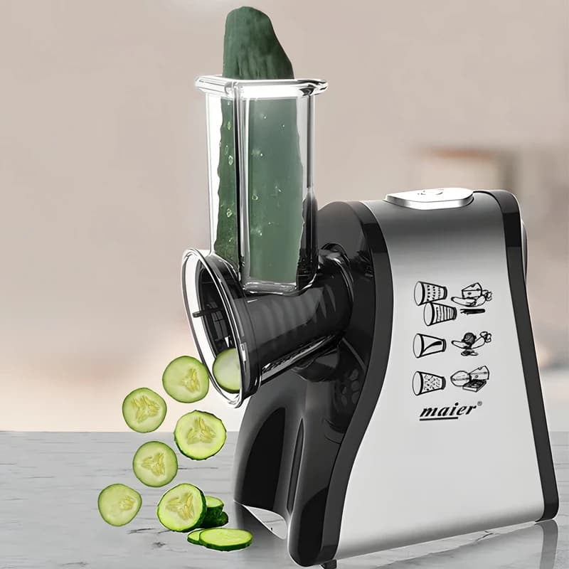 سالادساز و رنده برقی مایر مدل Maier Salad Maker MR295 | MR-295 Coper — تصویر ۲