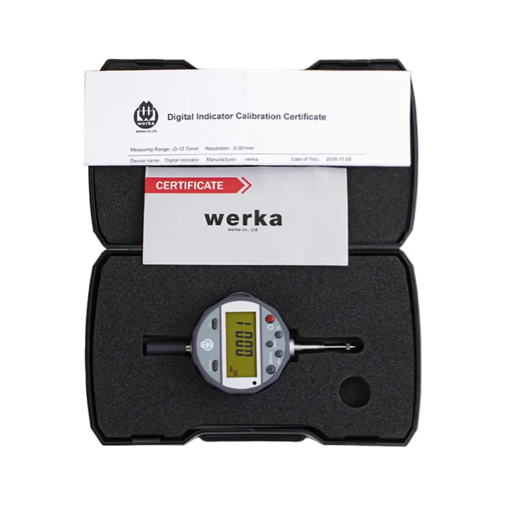 ساعت اندیکاتور دیجیتال 12.7 میلی متر دقت 0.001 مدل Werka 221-8142 — تصویر ۴