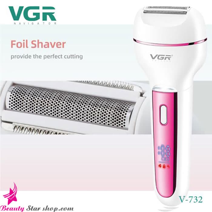 اپیلاتور (شیور بدن بانوان) 3 کاره وی جی آر مدل V-732 — تصویر ۴
