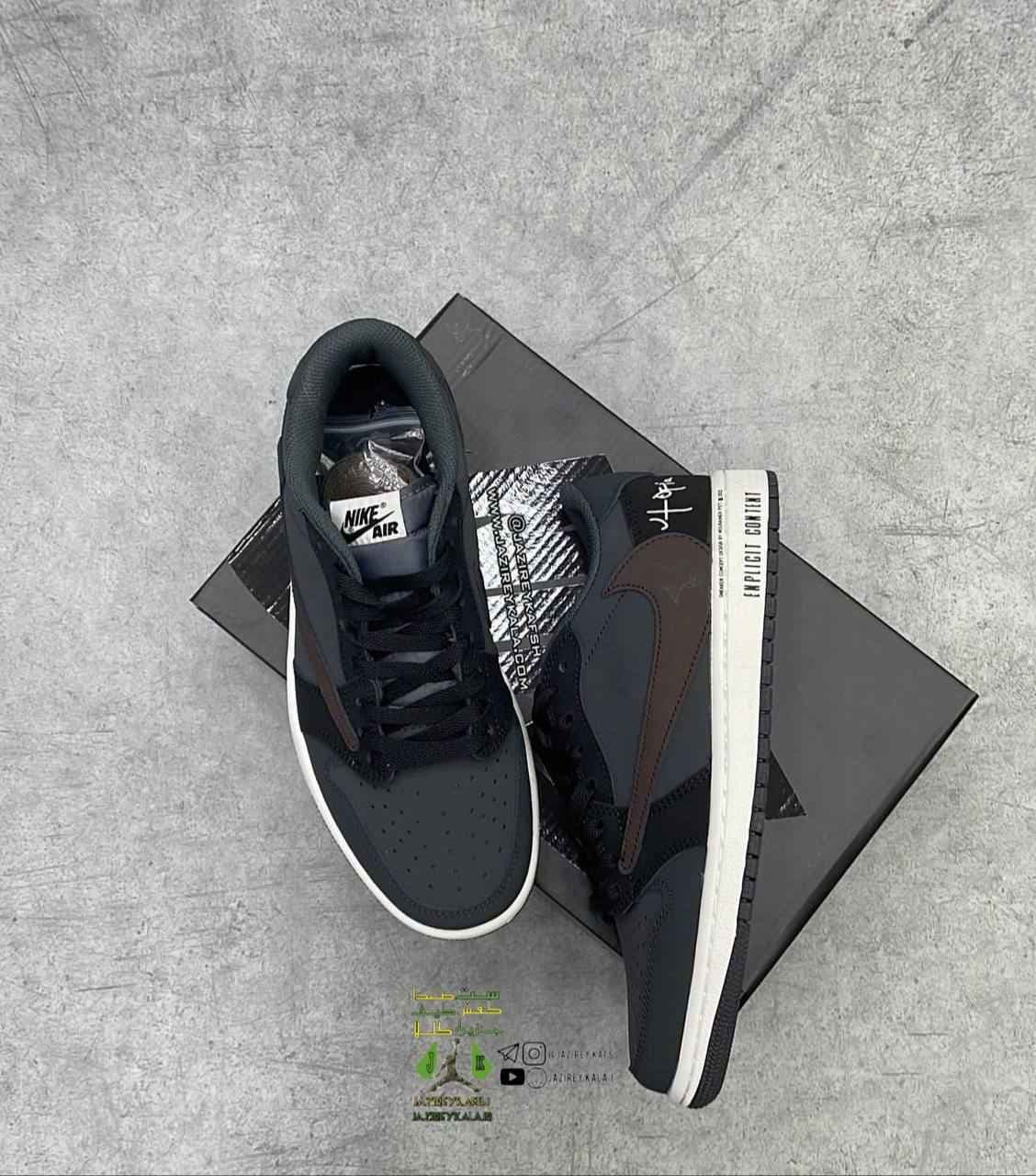 کتانی نایک تراویس اسکات nike travis scatt black
