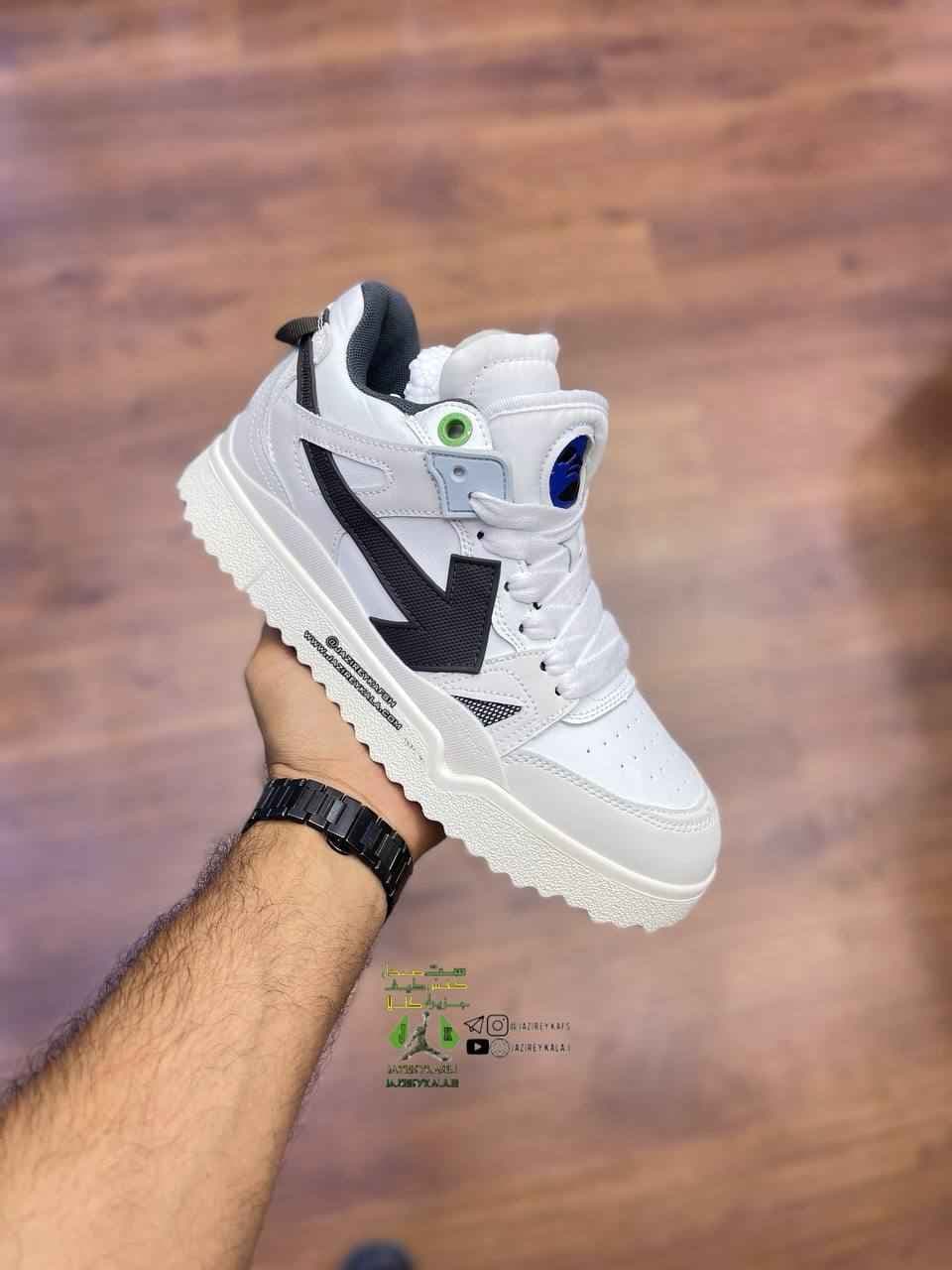 کتانی آف وایت off white سفید ست مردانه و زنانه