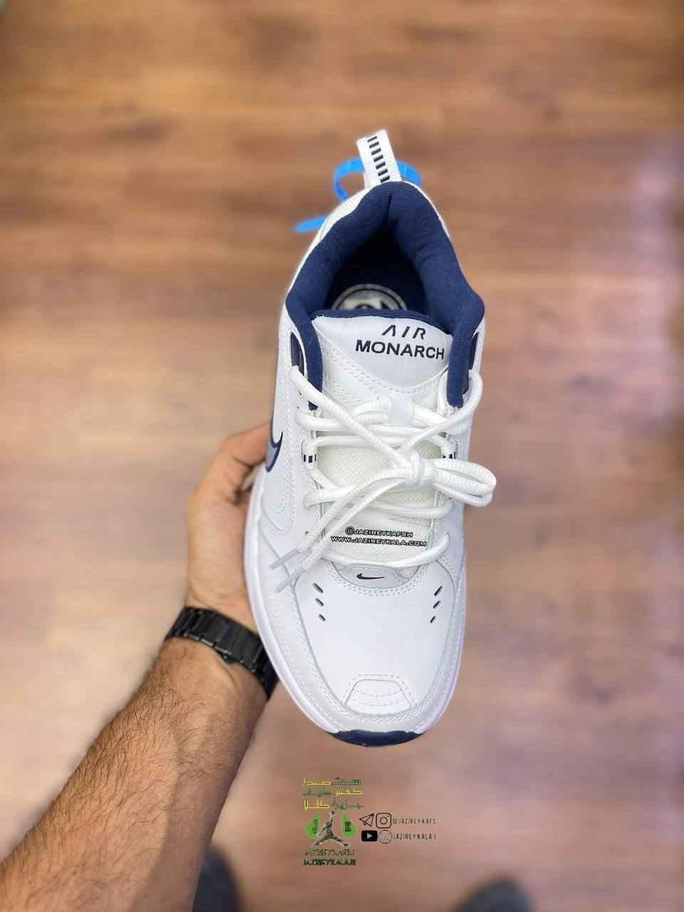 کتانی نایک ایر موناربچ nike air monarch سفید — تصویر ۲
